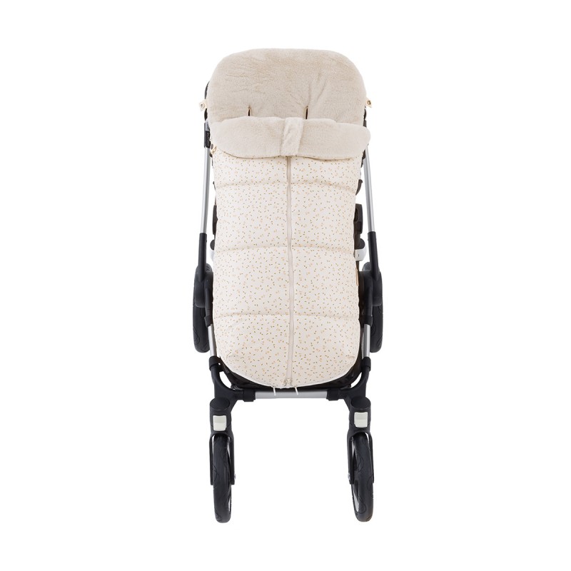 UNIVERSAL FOOTMUFF STROLLER CHERRY PINK 45x98x3 CM