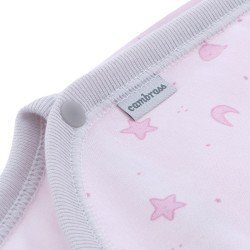 BODY L.SLEEVE CROSSED 729,1 TEDDY PINK