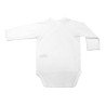 BODY M.LONGUE CROISE TENCEL BLANC