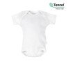 BODY MANICA CORTA I. TENCEL BIANCO