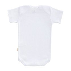 BODY MANICA CORTA I. TENCEL BIANCO