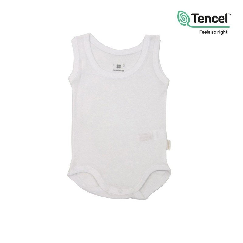 BODY SANS MANCHE I. TENCEL BLANC
