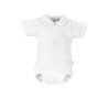 BODY CON CUELLO MANGA CORTA I. BLANCO UNICO