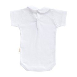 BODY CON CUELLO MANGA CORTA I. BLANCO UNICO