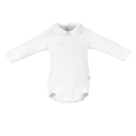 BODY CON CUELLO MANGA LARGA I. BLANCO UNICO