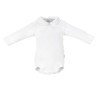 BODY CON CUELLO MANGA LARGA I. BLANCO UNICO