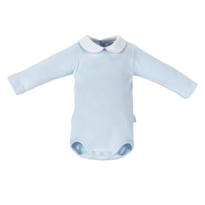 ROUND NECK BODY LONG SLEEVE I. D.R. LISO BLUE