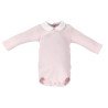 BODY A COL MANCHE LONGUE I. D.R. LISO ROSE
