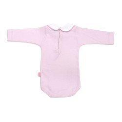 BODY A COL MANCHE LONGUE I. D.R. LISO ROSE