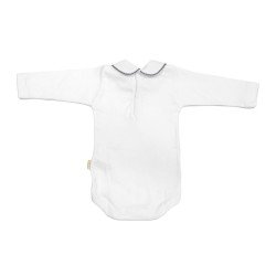 BODY CON COLLO  M.LUNGA I. 0703 CROQUET GRAU