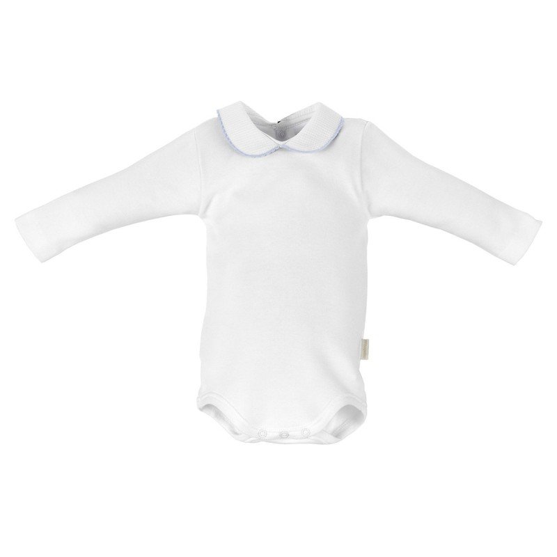 BODY CON CUELLO MANGA LARGA I. 0703 CROQUET CELESTE