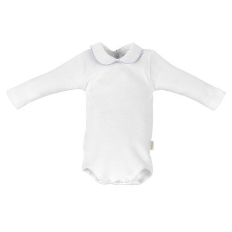 BODY CON CUELLO MANGA LARGA I. 0703 CROQUET CELESTE