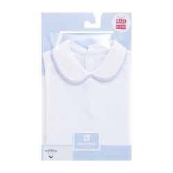 BODY CON CUELLO MANGA LARGA I. 0703 CROQUET CELESTE