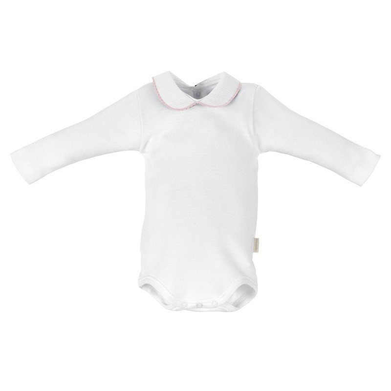 BODY CON CUELLO MANGA LARGA I. 0703 CROQUET ROSA