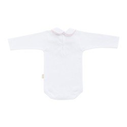 BODY CON CUELLO MANGA LARGA I. 0703 CROQUET ROSA