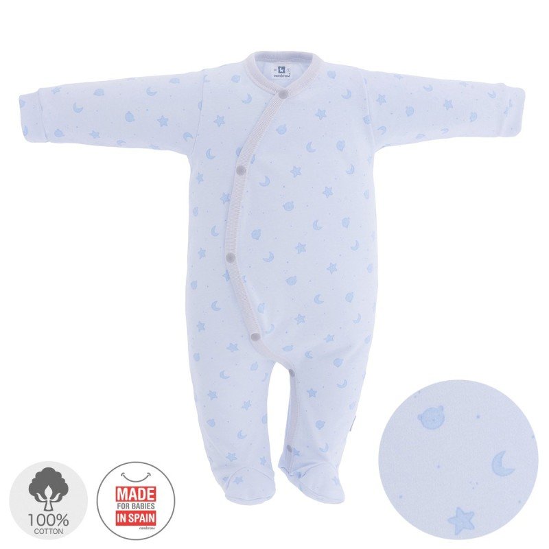 PLAYSUIT LONG 729,1 TEDDY BLUE