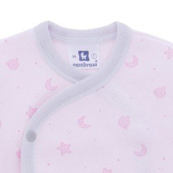JGO.JUBON CRUZADO + POLAINA 729,1 TEDDY ROSA