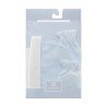 BONNET ET MOUFFLES .. LISO BLEU