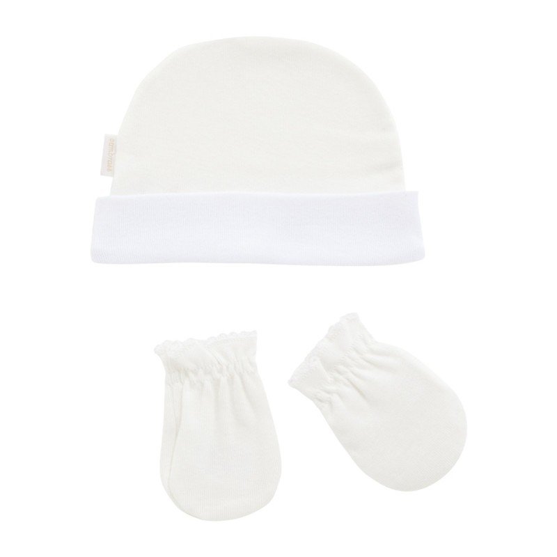BONNET ET MOUFFLES .. LISO BEIGE