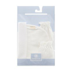 BERRETO & GUANTI .. LISO BEIGE