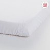 DRAP HOUSSE - PETIT LIT 50x82x10 CM LISO E BLANC