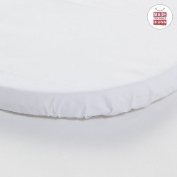 LENZUOLO REGOLABILE-CESTONE/PA 35x80x7 CM LISO E BIANCO