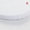 DRAP HOUSSE-COUFFIN/POUSSETTE 35x80x7 CM LISO E BLANC