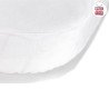 DRAP HOUSSE IMPERMÉABLE TENCEL 60x120x17 CM LISO E BLANC