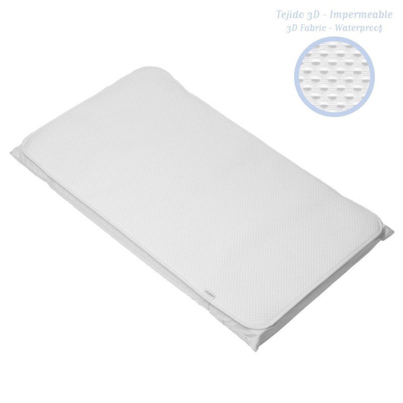 PROTEZIONE MATERASSO 3D-CULLA  LISO E UNICO