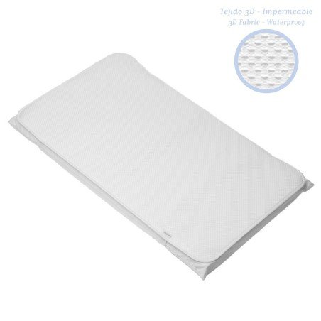 PROTEZIONE MATERASSO 3D-CULLA  LISO E UNICO