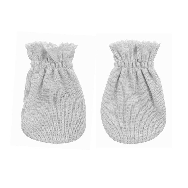 PAIR OF MITTENS LISO GREY ..