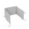 COT BUMPER 60 180x40x3 CM LISO E GREY