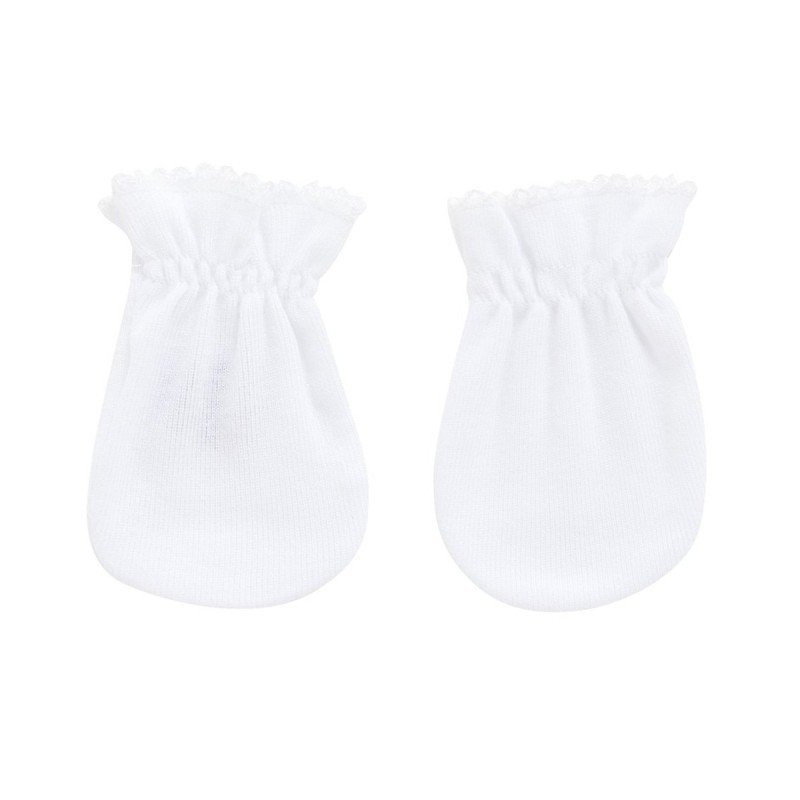 PAIR OF MITTENS LISO WHITE ..