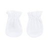 GUANTI X NEONATO LISO BIANCO ..