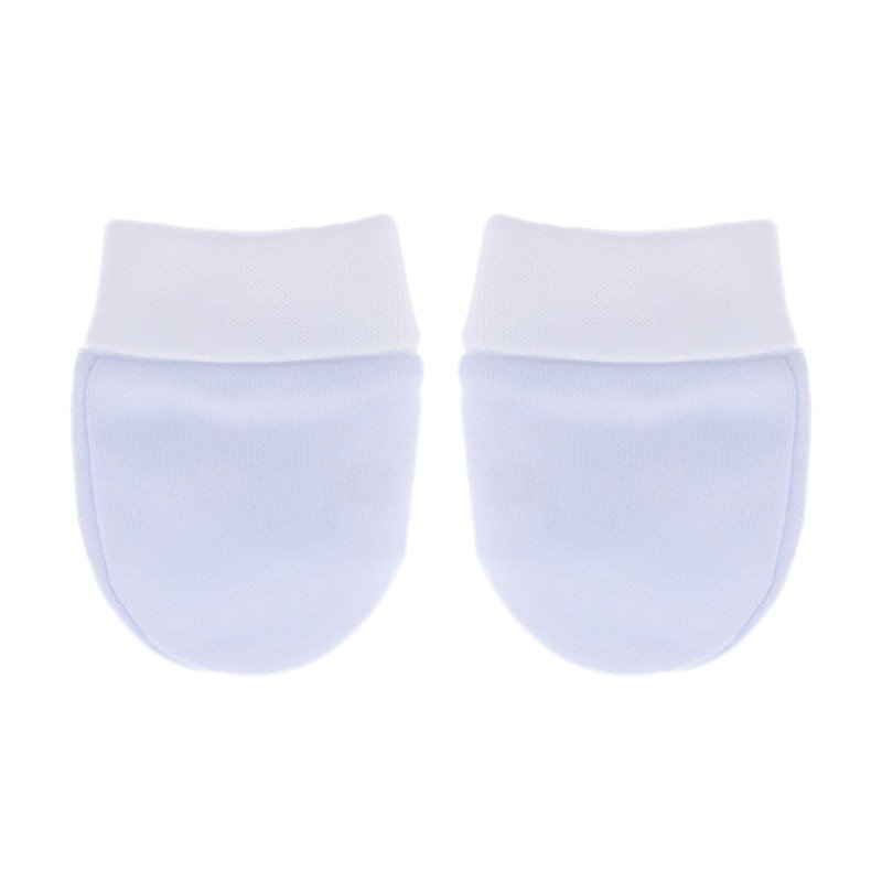 GUANTI X NEONATO ECO AZURRO