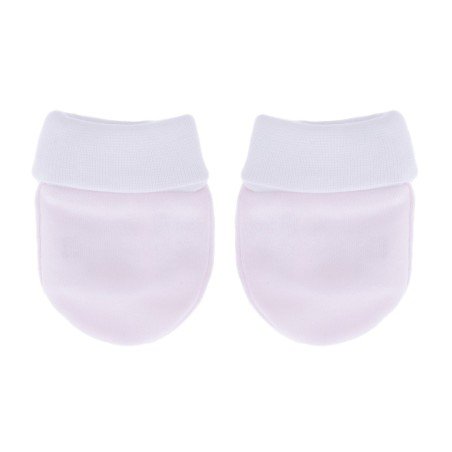 GUANTI X NEONATO ECO ROSA