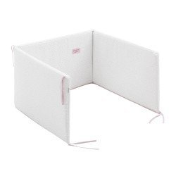 JGO 2 PCS.COLCHA I-V. CUNA 70 VICHY10 ROSA 70x140x3 CM