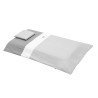 JOGGO 2 PCS.FEDERA PIUMONE 70 VICHY10 GRAU 110x170x3 CM