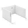 JGO 2 PCS.F.NORDICA CUNA 70 VICHY10 GRIS 110x170x3 CM