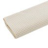 JEU 3 PCS.PARURE DE LIT 120x180x1 CM VICHY10 BEIGE