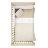 JEU 2 PCS.HOUSSE DE COUETTE 70 VICHY10 BEIGE 110x170x3 CM