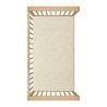 2 FITTED SHEET - COT 60 60x120x17 CM VICHY10 BEIGE