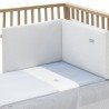 JGO 2 PCS.COLCHA I-V. CUNA 70 VICHY10 CELESTE 70x140x3 CM