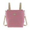 PRAM CARRYBAG TALEGA VICHY RED 12x40x35 CM
