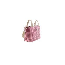 PRAM CARRYBAG TALEGA VICHY RED 12x40x35 CM