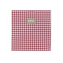 PRAM CARRYBAG TALEGA VICHY RED 12x40x35 CM