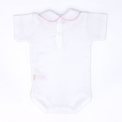 BODY CON COLLO M.CORTA I. 0703 CROQUET ROSA