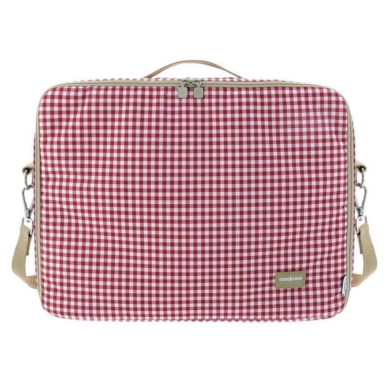 SUITCASE BABY CLINIC VICHY RED 12x47x36 CM