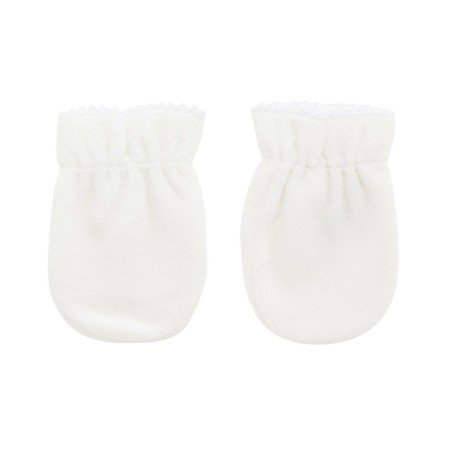 GUANTI  X NEONATO LISO BEIGE ..