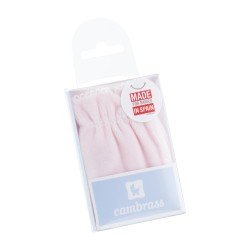 VELVET MITTENS LISO PINK ..